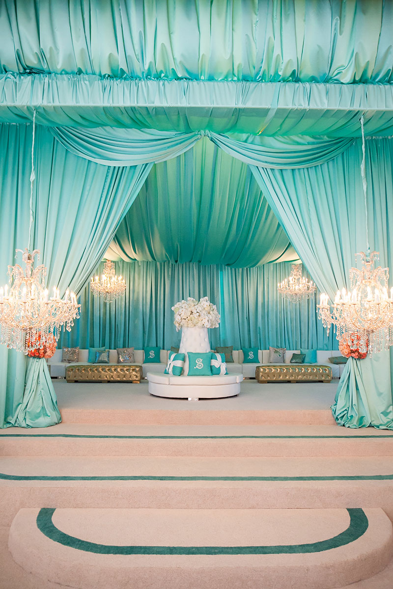 Carpeted dance floor