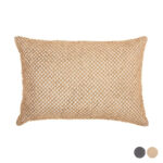 Beaded Lattice Pillow Cream