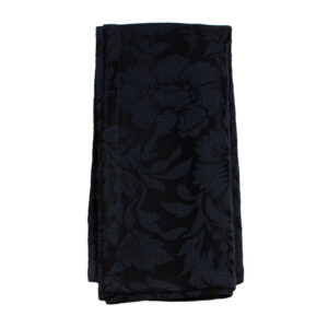 Black Damask Napkin