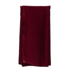 Burgundy Satin Napkin