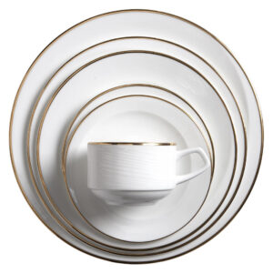Spirale Gold Dishware Collection